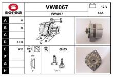 SNRA VW8067