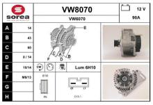 SNRA VW8070