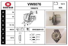 SNRA VW8076