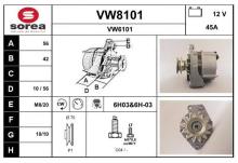 SNRA VW8101