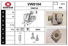SNRA VW8104