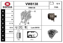 SNRA VW8138