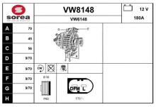 SNRA VW8148