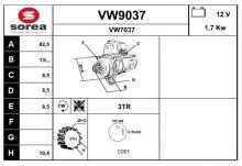 SNRA VW9037