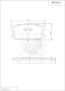 NIPPON PIECES SERVICES M360A16