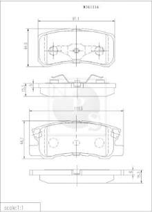 NIPPON PIECES SERVICES M361I16