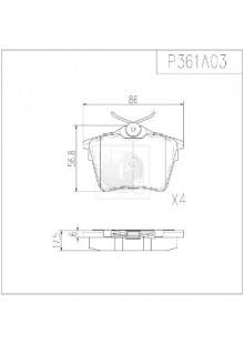 NIPPON PIECES SERVICES P361A03