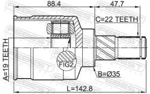 FEBEST 0711-RG413LH
