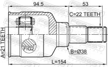FEBEST 0711-RH416