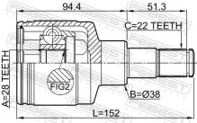 FEBEST 0711-RM415LH