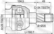 FEBEST 1011-T300MTLH
