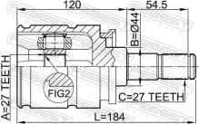 FEBEST 1911-X5LH