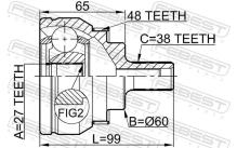 FEBEST 2110-SHARA48