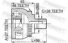 FEBEST 2310-SHARA48