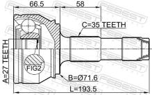 FEBEST 2510-BOX3TD