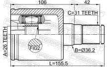 FEBEST 2711-S60IILH