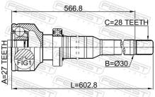 FEBEST 2711-XC60RH