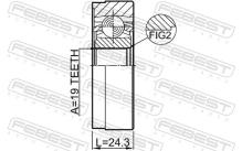 FEBEST 2711-XC60SHA