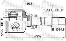 FEBEST 2811-DUCQ18RH