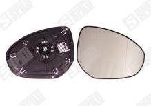  Rétroviseurs Extérieurs Chauffants pour Voiture pour Mazda 2 3  6 BL GH 2007-2014,Miroir de rechange Lentilles en verre chauffantes Miroir  de sécurité pour angle mort Accessoires Auto