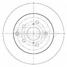 BORG & BECK BBD5372