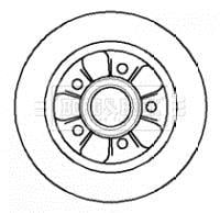 BORG & BECK BBD5742S