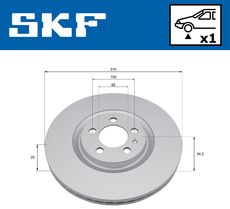 SKF VKBD 81361 V1