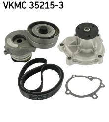 Kit GATES Pompe à Eau + Courroie Trapézoïdale Avant KP17PK2035-2 - Compatible Mercedes Classe C, E, ML, R, Etc. - Fiabilité Et Performance