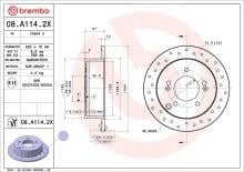 BREMBO 08.A114.2X