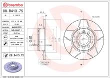 BREMBO 08.B413.75