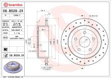 BREMBO 08.B529.2X