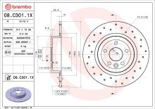 BREMBO 08.C301.1X