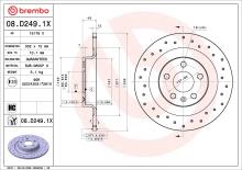 BREMBO 08.D249.1X
