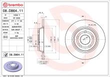 BREMBO 08.D864.11