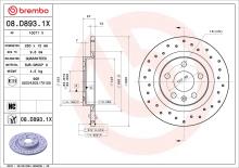 BREMBO 08.D893.1X