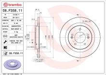 BREMBO 08.F358.11
