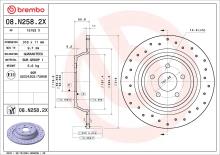 BREMBO 08.N258.2X