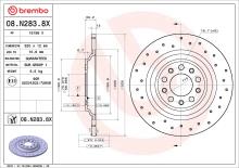 BREMBO 08.N283.8X