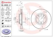 BREMBO 09.8303.21