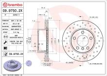 BREMBO 09.9750.2X