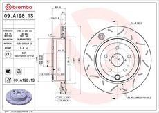 BREMBO 09.A198.1S