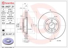 BREMBO 09.A427.31