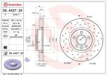 BREMBO 09.A427.3X