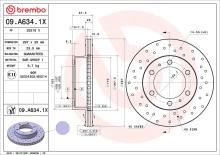 BREMBO 09.A634.1X