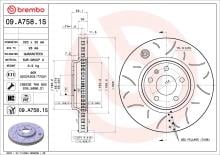 BREMBO 09.A758.1S