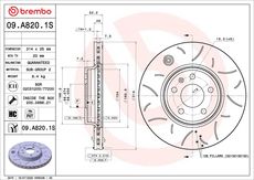 BREMBO 09.A820.1S