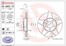 BREMBO 09.A905.75