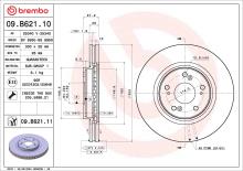 BREMBO 09.B621.10