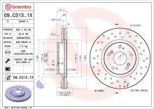 BREMBO 09.C313.1X
