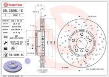 BREMBO 09.C896.1X